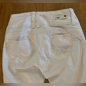 White YMI Jeans
